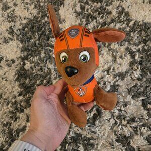 🧡 Paw Patrol Zuma Plush Toy - Nickelodeon EUC